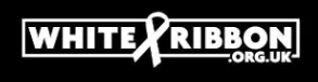 White ribbon logo