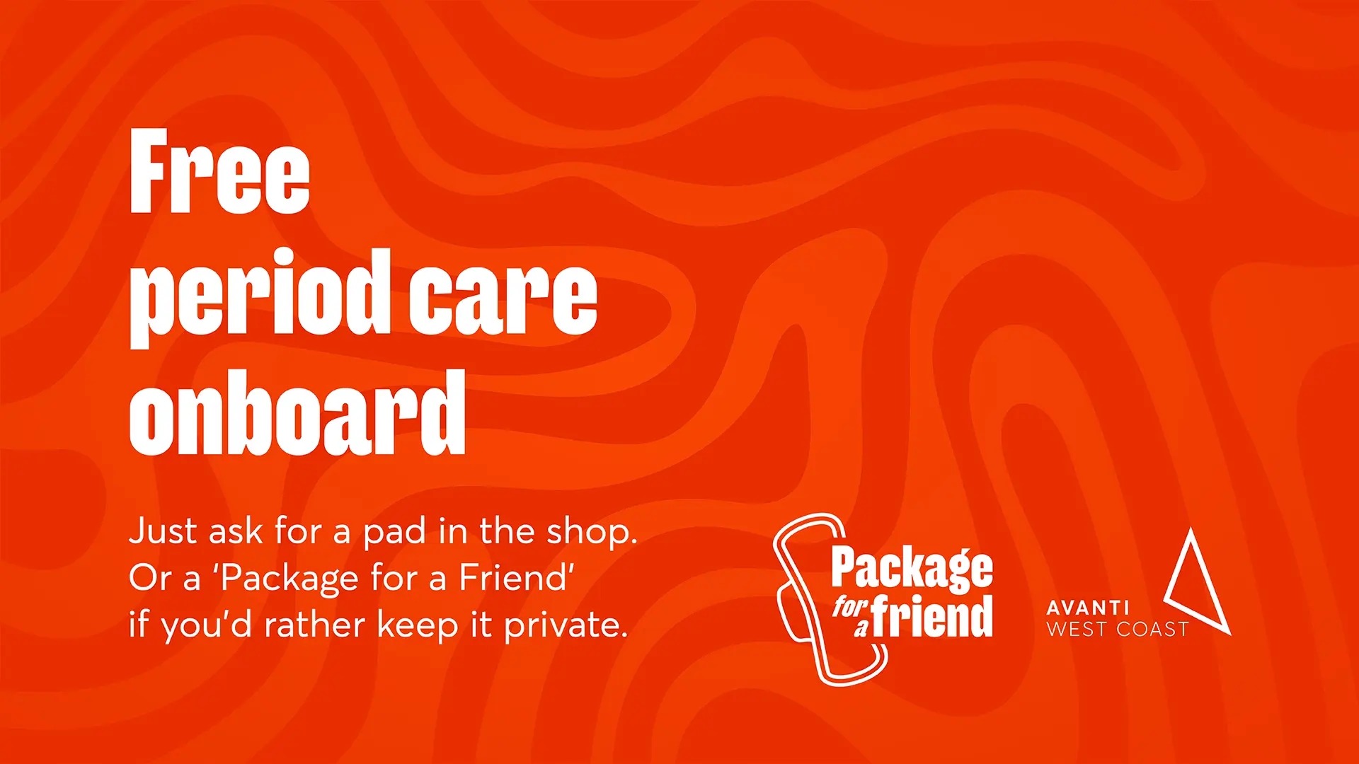 Free period care onboard