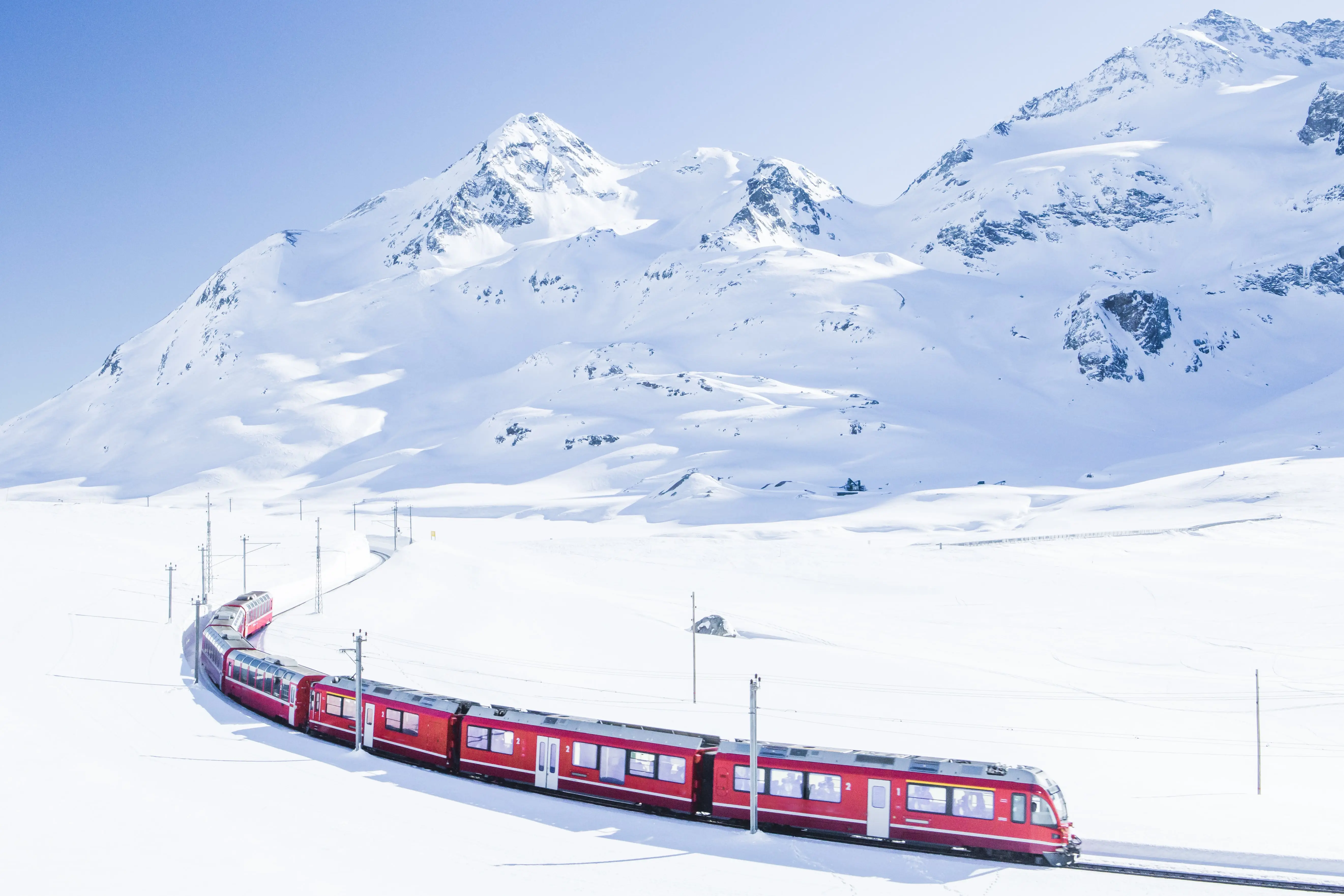 Railway Enthusiasts: The Bernina Express in Switzerland